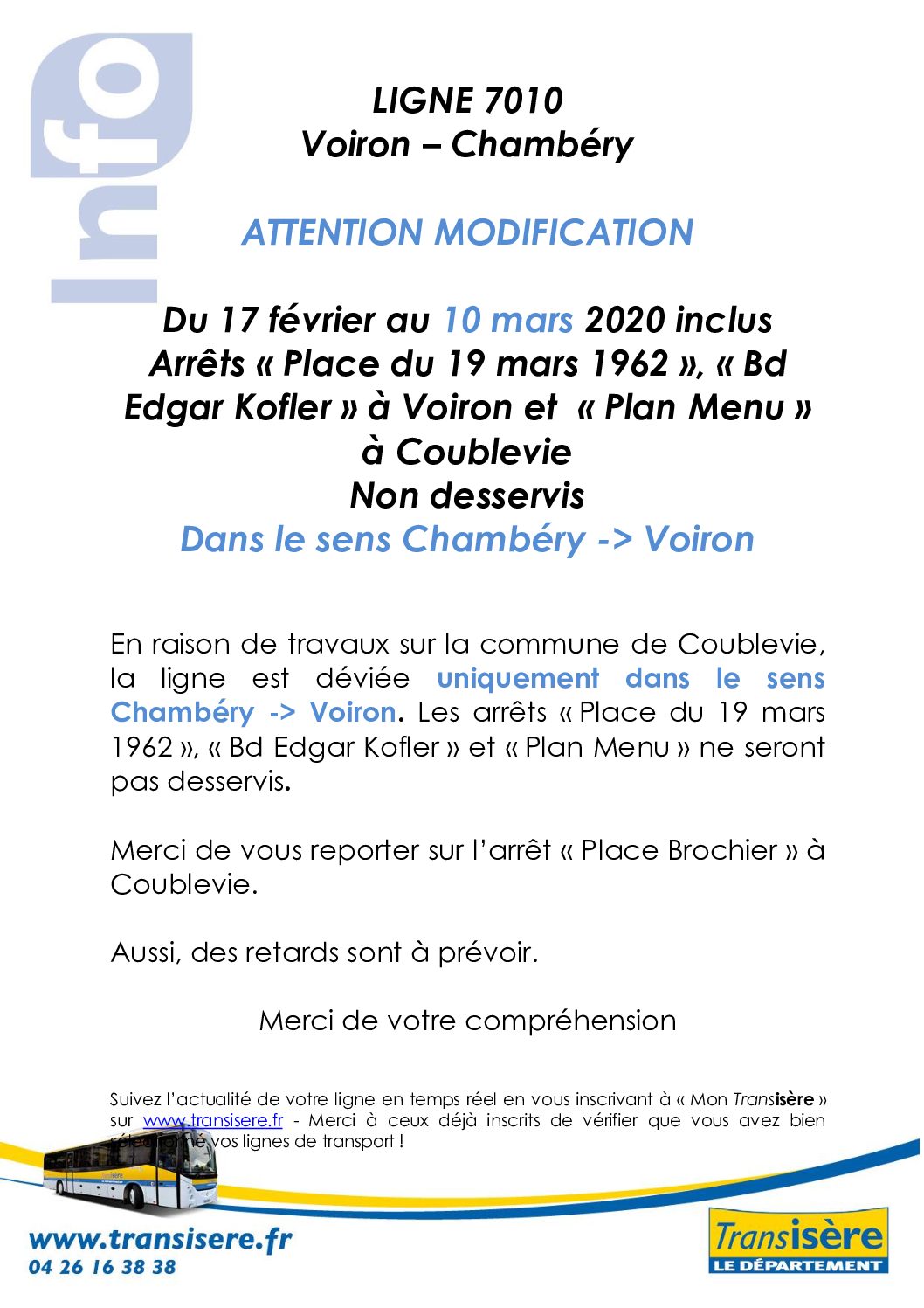 Ligne 7010 Chambéry – Voiron